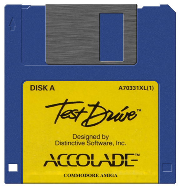 Test Drive media 7 for Amiga